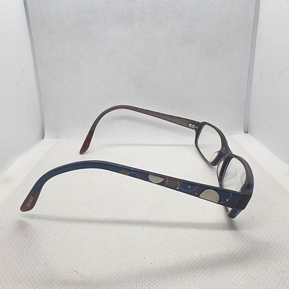 Kensie Float Blue & Brown Prescription Glasses Frames - Picture 4 of 8